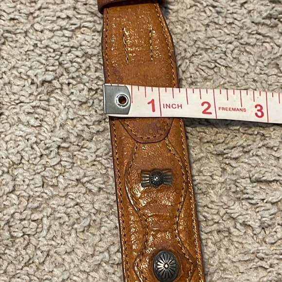 Fred Coen Leather Belt - Picture 8 of 9